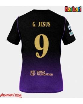 Barcelona Gabriel Jesus #9 Tricou Fotbal Replică 2026-27 Barbati Deplasare